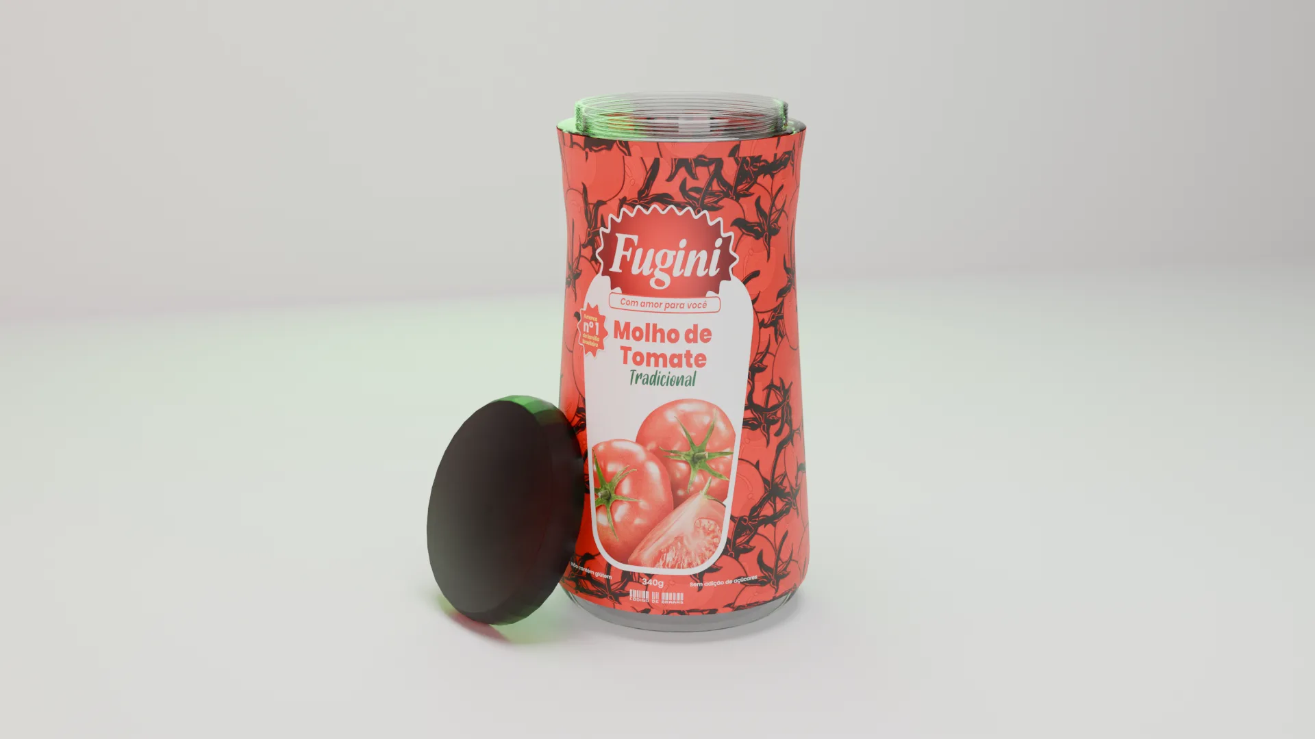 Embalagem FUGINI Molho de Tomate